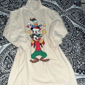 Zara Mickey & friends sweater dress